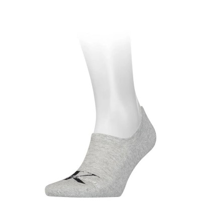 чорапи,мъжки,чорапи,calvin,klein,footie,high,cut,logo,no,show,socks,light,grey,melange,(grey)