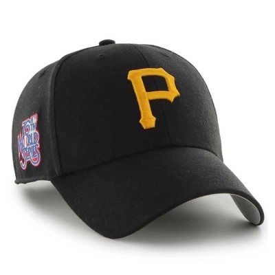 шапка,с,козирка,всички,шапки,47,mlb,pittsburgh,pirates,sure,shot,mvp,snapback,cap,black,(black)