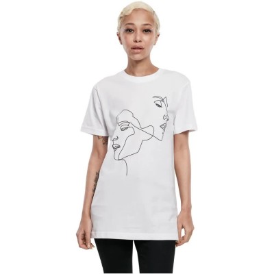 тениска,дамски,тениски,mister,tee,one,line,short,sleeve,t,shirt,white,(white)
