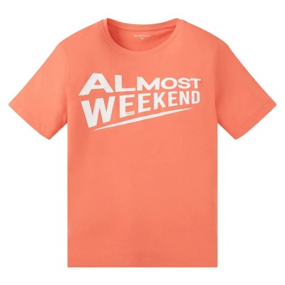 тениска,детски,тениски,tom,tailor,printed,short,sleeve,t,shirt,soft,peach,orange,(red)