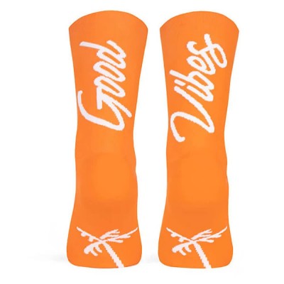 чорапи,дамски,чорапи,pacific,socks,good,vibes,socks,orange