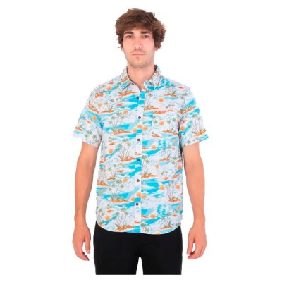 тениска,мъжки,тениски,hurley,org,wedge,short,sleeve,t,shirt,beige