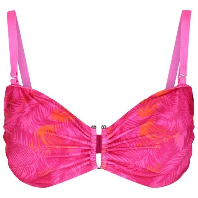дамски,бански,костюми,regatta,aceana,iii,bikini,top,pink,(pink,fusion,palm)