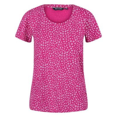тениска,дамски,тениски,regatta,filandra,vi,short,sleeve,t,shirt,pink,(fuchsia,ditsy)