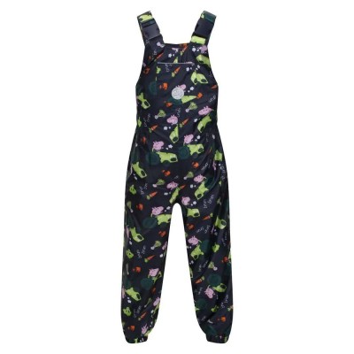 гащеризон,детски,облекла,за,момичета,regatta,muddypud,jumpsuit,navy,(black)