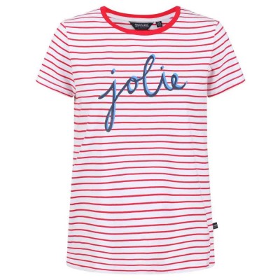 тениска,дамски,тениски,regatta,odalis,short,sleeve,t,shirt,red,(true,red,stripe)