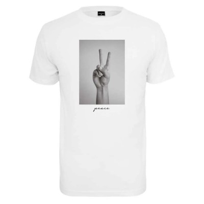 тениска,мъжки,тениски,mister,tee,peace,sign,short,sleeve,t,shirt,white,(white)