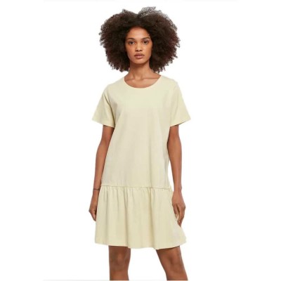 рокля,дамски,поли,и,рокли,urban,classics,valance,short,sleeve,short,dress,soft,yellow,(beige)