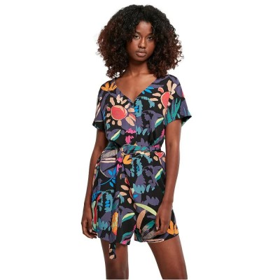 дамски,гащеризони,urban,classics,viscose,romper,black,fruity,(multicolor)