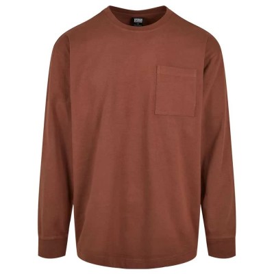 блуза,мъжки,пуловери,urban,classics,heavy,oversized,pocket,sweatshirt,green,(bark)