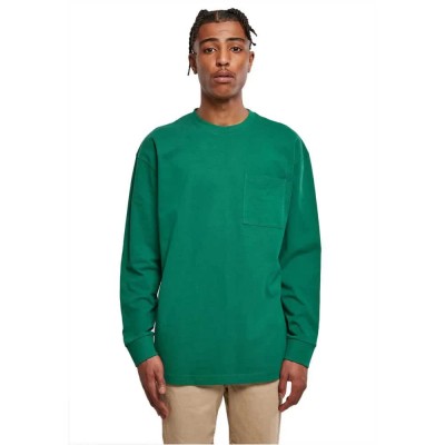 блуза,мъжки,пуловери,urban,classics,heavy,oversized,pocket,sweatshirt,green