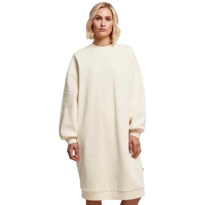 рокля,дамски,поли,и,рокли,urban,classics,organic,oversized,long,sleeve,midi,dress,beige,(white,sand)