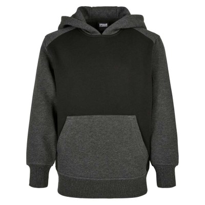 суичър,детски,блузи,urban,classics,2,tone,fake,raglan,hoodie,green