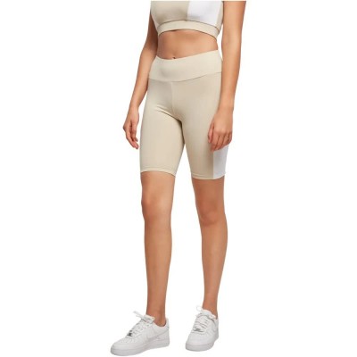 клин,дамски,клинове,дамски,чорапогащи,и,клинове,urban,classics,color,block,cycle,short,leggings,soft,sea,graass,white,(beige)