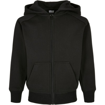 блуза,детски,блузи,urban,classics,full,zip,sweatshirt,black