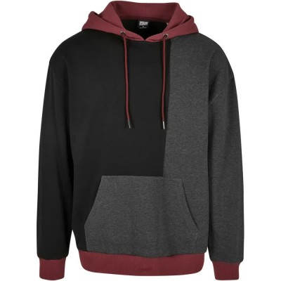 суичър,мъжки,пуловери,urban,classics,oversized,color,block,hoodie,black,charcoal,(black)