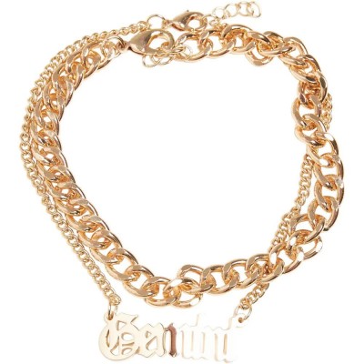 бижутерия,urban,classics,zodiac,anklet,gemini,(golden)