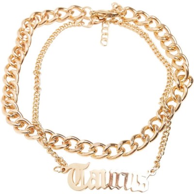 бижутерия,urban,classics,zodiac,anklet,taurus,(golden)