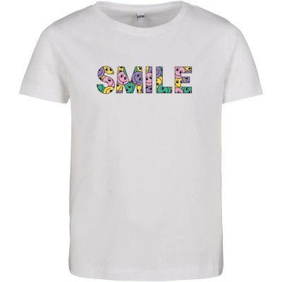 тениска,детски,тениски,mister,tee,colorful,smile,short,sleeve,t,shirt,white,(white)