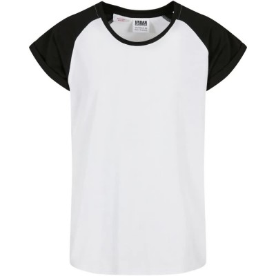 тениска,детски,тениски,urban,classics,contrast,raglan,short,sleeve,t,shirt,white,black,(white)