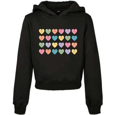 суичър,детски,блузи,mister,tee,sweet,heart,candy,hoodie,black