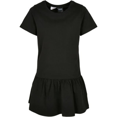 рокля,детски,поли,и,рокли,urban,classics,valance,short,sleeve,short,dress,black