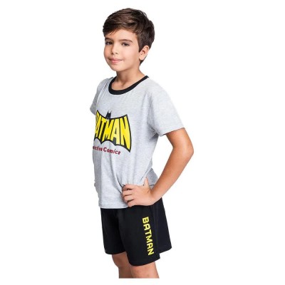 пижама,детски,пижами,cerdá,batman,short,sleeve,pyjama,grey,(gray)