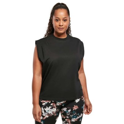 тениска,дамски,тениски,urban,classics,organaic,heavy,pleated,sleeveless,t,shirt,black,(black)