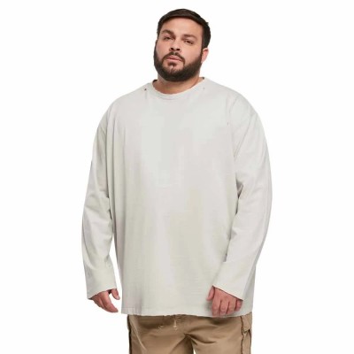 блуза,мъжки,пуловери,urban,classics,oversized,distressed,sweatshirt,white,(light,asphalt)