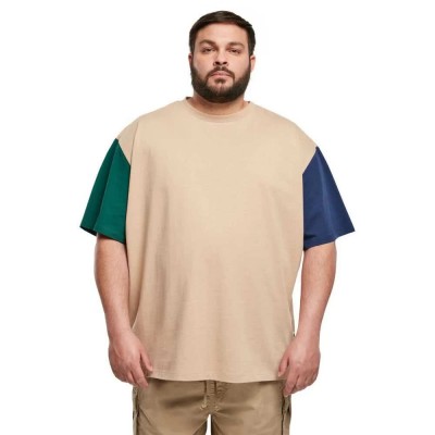 тениска,мъжки,тениски,urban,classics,organic,oversized,colorblock,short,sleeve,t,shirt,unionbeige,(beige)