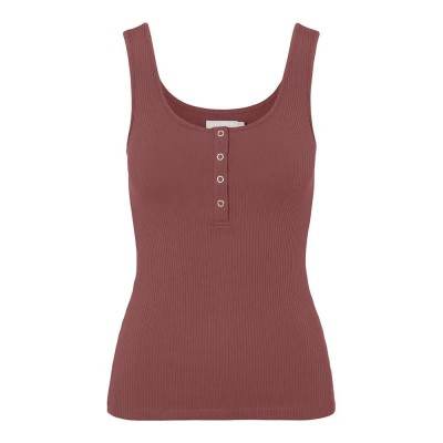 тениска,дамски,тениски,pieces,kitte,bc,sleeveless,t,shirt,apple,butter,(brown)