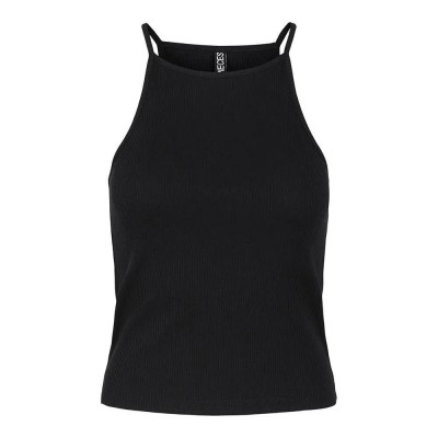 тениска,дамски,тениски,pieces,ostina,bc,sleeveless,t,shirt,black,(black)