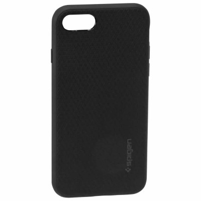 други,аксесоари,spigen,liquid,air,iphone,7,8,se,2,silicone,phone,case,black,(black)
