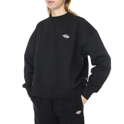 блуза,дамски,блузи,dickies,summerdale,sweatshirt,black,(black)