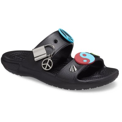 мъжки,джапанки,и,чехли,crocs,classic,create,your,peace,slides,black,(black)
