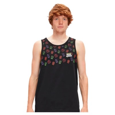 тениска,мъжки,тениски,hydroponic,sp,rainbow,sleeveless,t,shirt,black,(black)