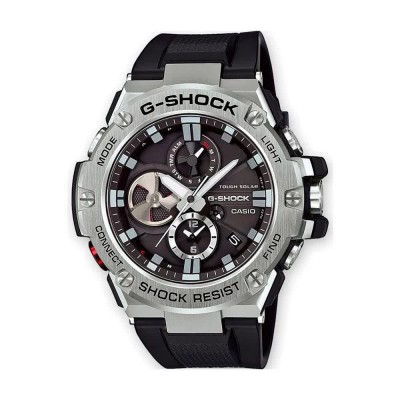 часовник,часовници,casio,gst,b100,1aer,watch,silver,grey,black,(black)