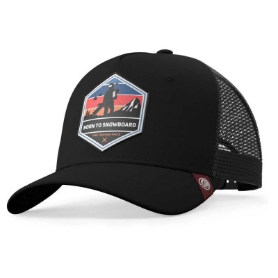 шапка,всички,шапки,the,indian,face,born,to,snowboard,trucker,cap,black