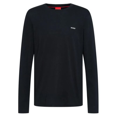 тениска,мъжки,тениски,hugo,derol222,long,sleeve,t,shirt,black