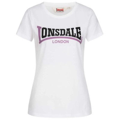 тениска,дамски,тениски,lonsdale,achnavast,short,sleeve,t,shirt,white,black,lilac,(white)