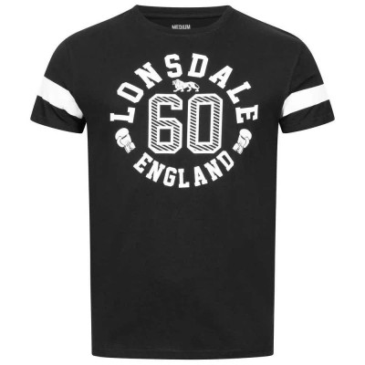 тениска,мъжки,тениски,lonsdale,askerswell,short,sleeve,t,shirt,black,(black,white)