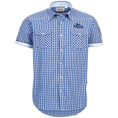 риза,с,къс,ръкав,мъжки,ризи,lonsdale,berny,short,sleeve,shirt,navy,ice,(blue)