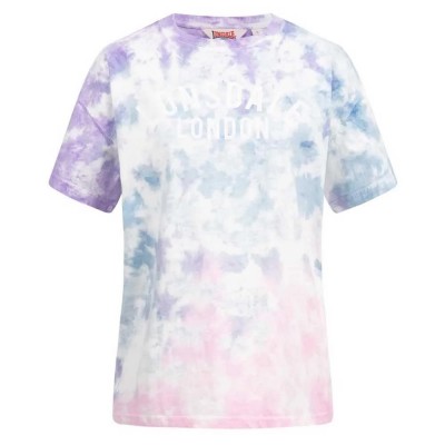 тениска,дамски,тениски,lonsdale,kildonan,short,sleeve,t,shirt,multicolor,(multicolour,white)