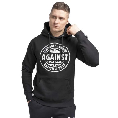 суичър,мъжки,пуловери,lonsdale,linford,hoodie,black,(black)