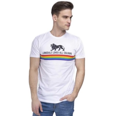 тениска,мъжки,тениски,lonsdale,nelson,short,sleeve,t,shirt,white,(white)