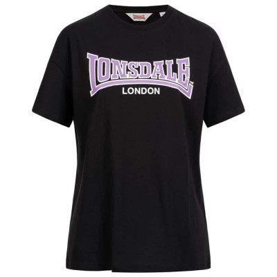 тениска,дамски,тениски,lonsdale,ousdale,short,sleeve,t,shirt,black,(black,lilac,white)