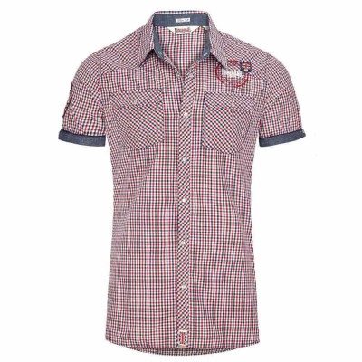 риза,с,къс,ръкав,мъжки,ризи,lonsdale,reigate,short,sleeve,shirt,multicolor,(navy,red,white)