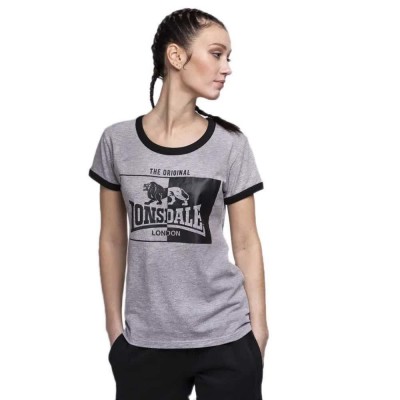 тениска,дамски,тениски,lonsdale,uplyme,short,sleeve,t,shirt,grey,(marl,grey)