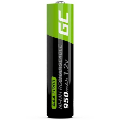 батерии,green,cell,hr03,950mah,alkaline,battery,4,units,black,(black,green)