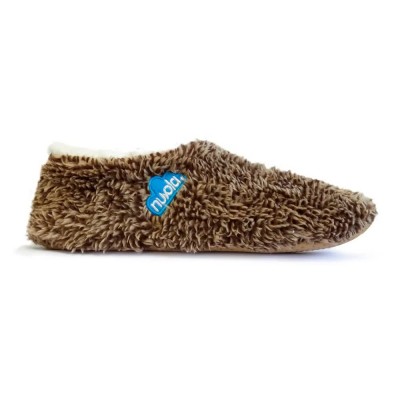 пантофи,мъжки,пантофи,nuvola,cloth,sole,polar,slippers,brown